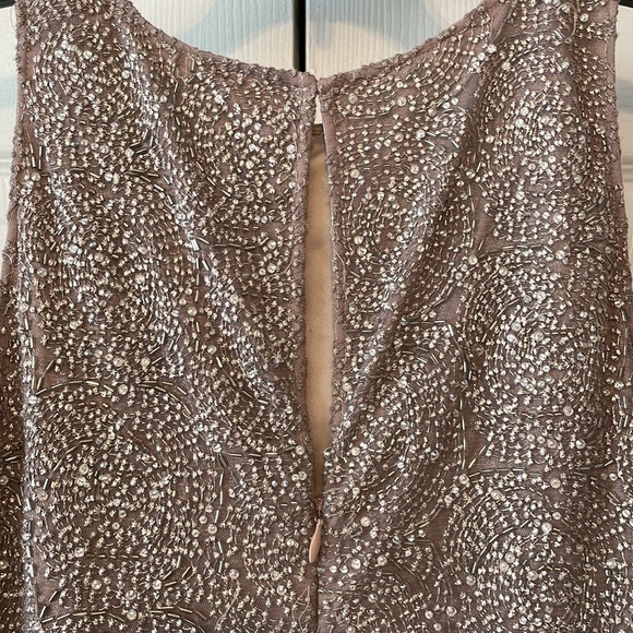 NWT Kay Unger beaded dress, size 8 - Picture 5 of 8